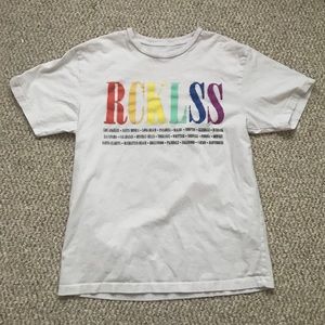 Y&R Rainbow Locations Tee
